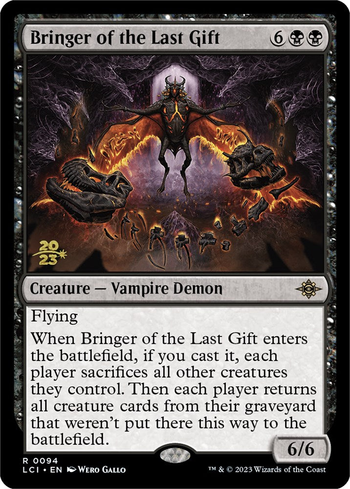 Bringer of the Last Gift [The Lost Caverns of Ixalan Prerelease Cards] - Destination Retro
