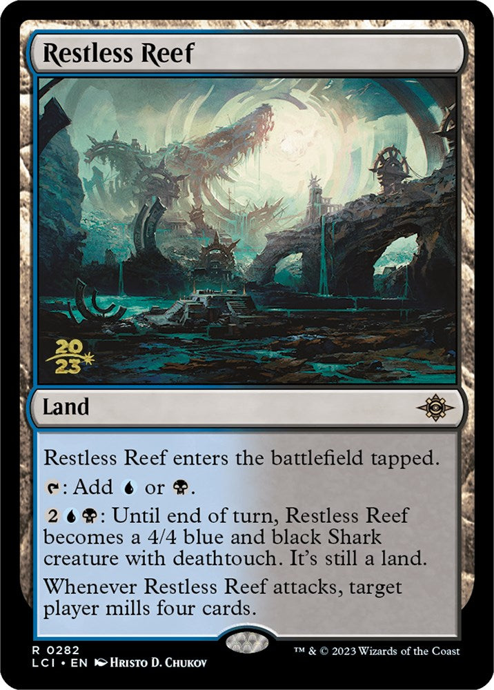 Restless Reef [The Lost Caverns of Ixalan Prerelease Cards] - Destination Retro