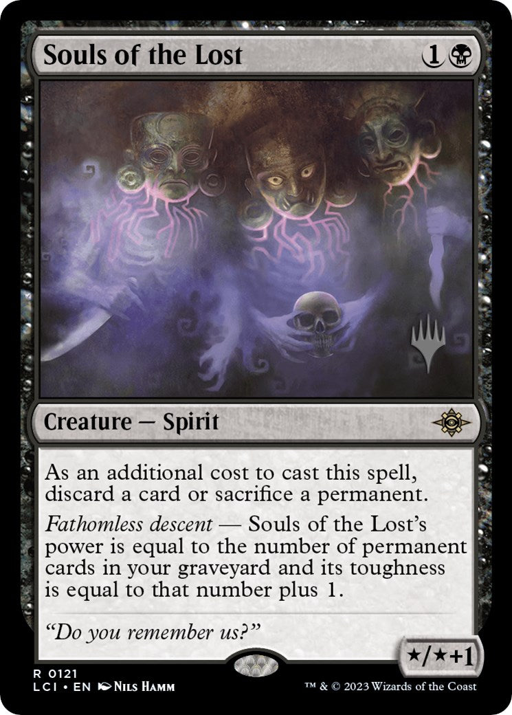 Souls of the Lost (Promo Pack) [The Lost Caverns of Ixalan Promos] - Destination Retro