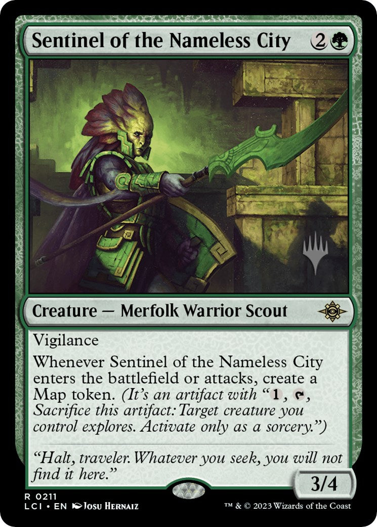 Sentinel of the Nameless City (Promo Pack) [The Lost Caverns of Ixalan Promos] - Destination Retro