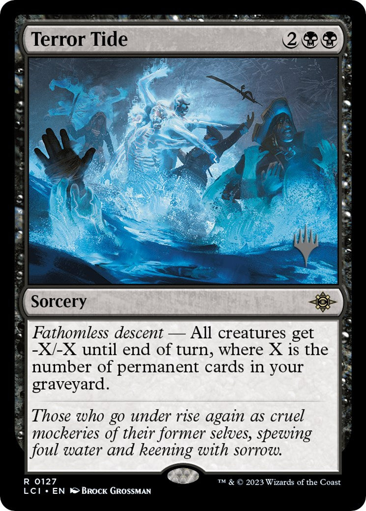 Terror Tide (Promo Pack) [The Lost Caverns of Ixalan Promos] - Destination Retro