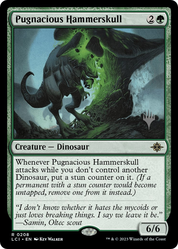 Pugnacious Hammerskull (Promo Pack) [The Lost Caverns of Ixalan Promos] - Destination Retro