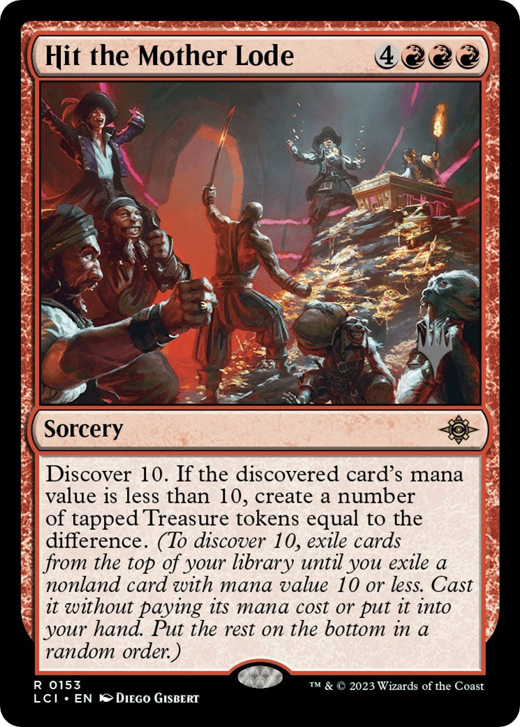 Hit the Mother Lode (Promo Pack) [The Lost Caverns of Ixalan Promos] - Destination Retro