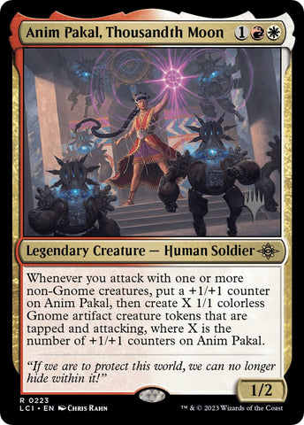 Anim Pakal, Thousandth Moon (Promo Pack) [The Lost Caverns of Ixalan Promos] - Destination Retro