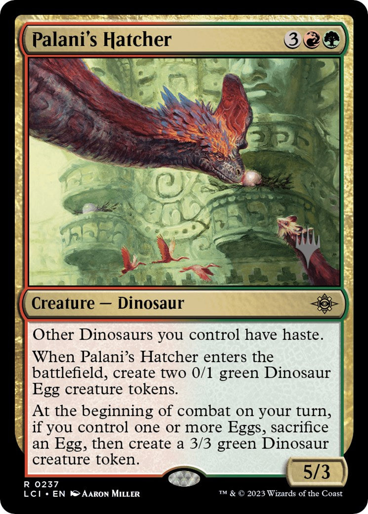 Palani's Hatcher (Promo Pack) [The Lost Caverns of Ixalan Promos] - Destination Retro