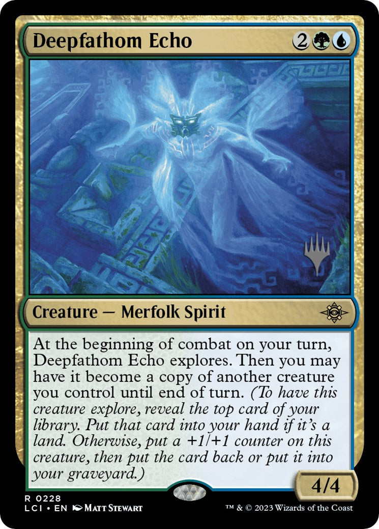 Deepfathom Echo (Promo Pack) [The Lost Caverns of Ixalan Promos] - Destination Retro