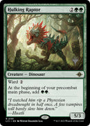 Hulking Raptor (Promo Pack) [The Lost Caverns of Ixalan Promos] - Destination Retro