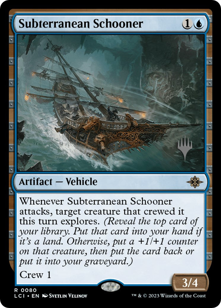 Subterranean Schooner (Promo Pack) [The Lost Caverns of Ixalan Promos] - Destination Retro
