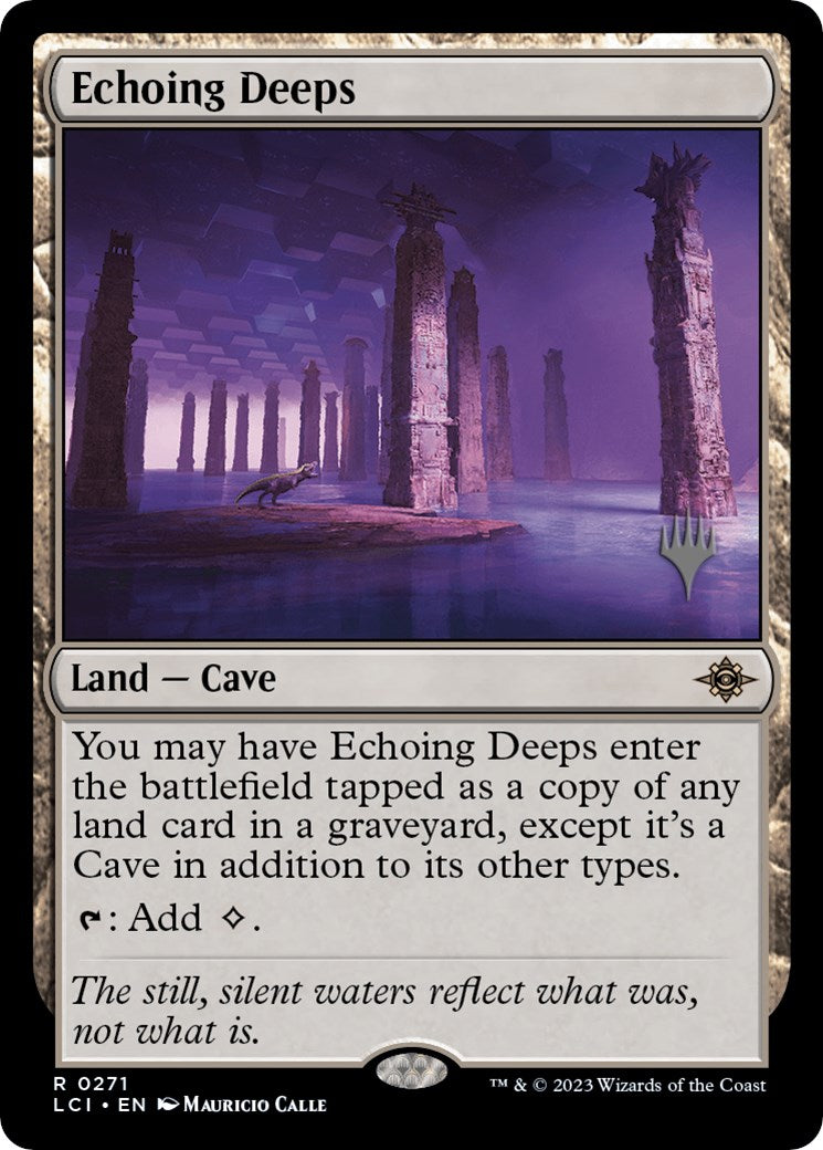 Echoing Deeps (Promo Pack) [The Lost Caverns of Ixalan Promos] - Destination Retro