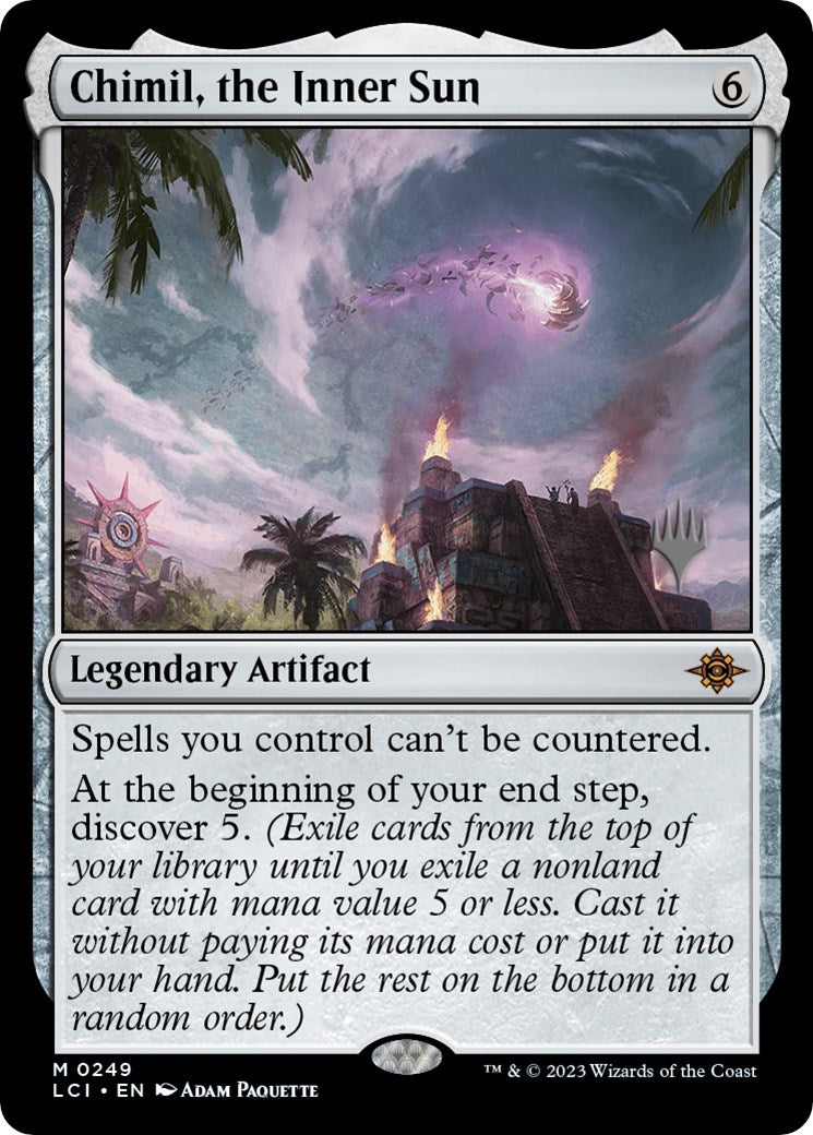 Chimil, the Inner Sun (Promo Pack) [The Lost Caverns of Ixalan Promos] - Destination Retro