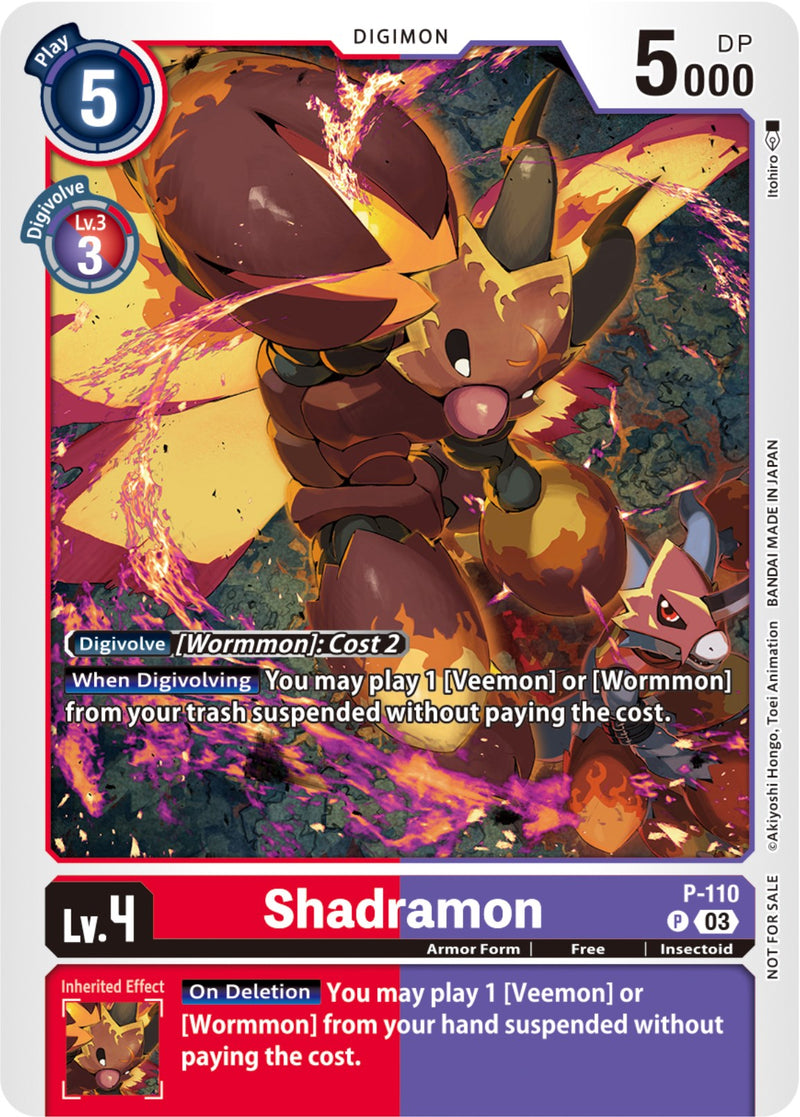 Shadramon [P-110] (3rd Anniversary Survey Pack) [Promotional Cards] - Destination Retro
