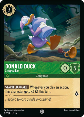 Donald Duck - Sleepwalker (78/204) [Rise of the Floodborn] - Destination Retro