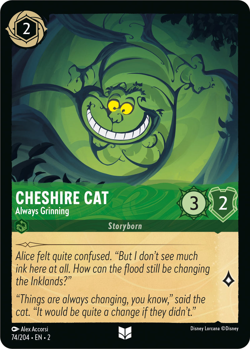 Cheshire Cat - Always Grinning (74/204) [Rise of the Floodborn] - Destination Retro