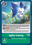 Agility Training [P-106] (Blast Ace Box Topper) [Promotional Cards] - Destination Retro