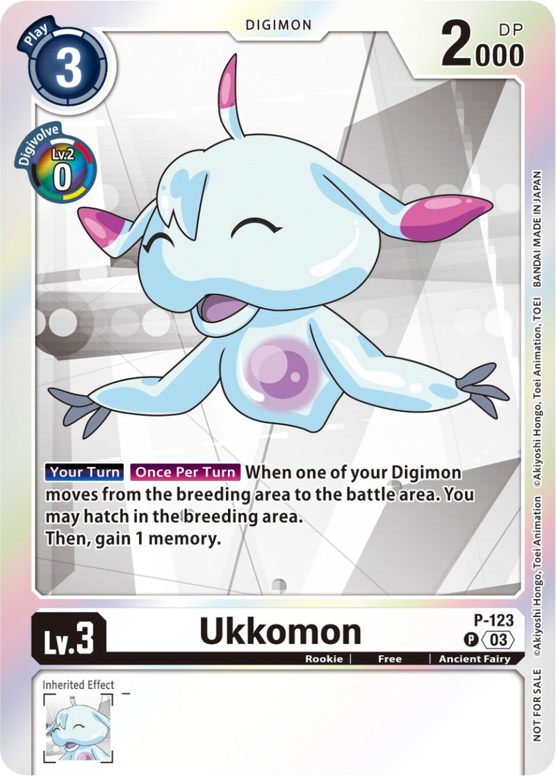 Ukkomon [P-123] (Tamer Party Pack -The Beginning- Ver. 2.0) [Promotional Cards] - Destination Retro