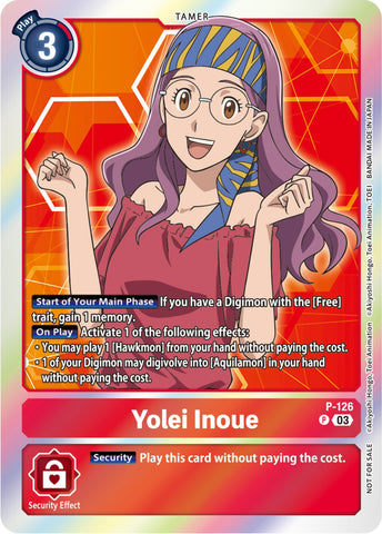 Yolei Inoue [P-126] (Tamer Party Pack -The Beginning- Ver. 2.0) [Promotional Cards] - Destination Retro