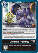 Defense Training [P-107] (Blast Ace Box Topper) [Promotional Cards] - Destination Retro