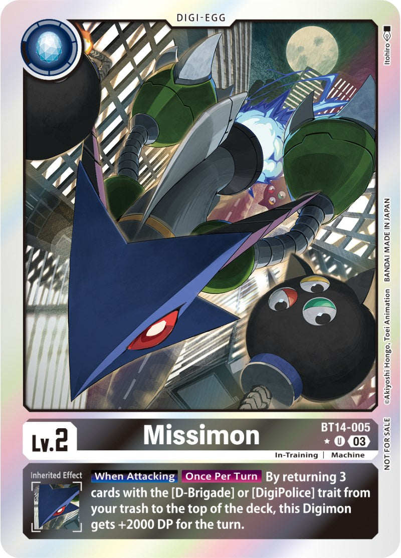 Missimon [BT14-005] (Blast Ace Box Promotion Pack) [Blast Ace] - Destination Retro
