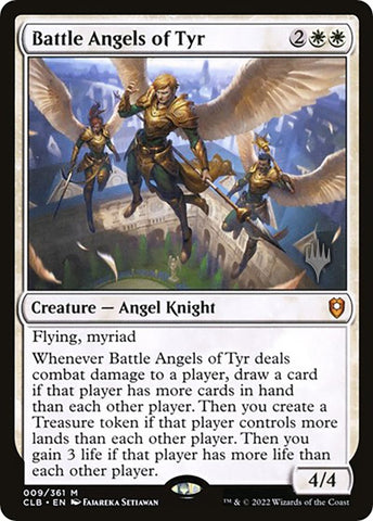 Battle Angels of Tyr (Promo Pack) [The Lost Caverns of Ixalan Promos] - Destination Retro