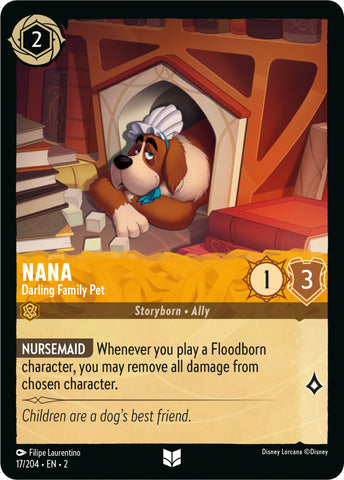 Nana - Darling Family Pet (17/204) [Rise of the Floodborn] - Destination Retro