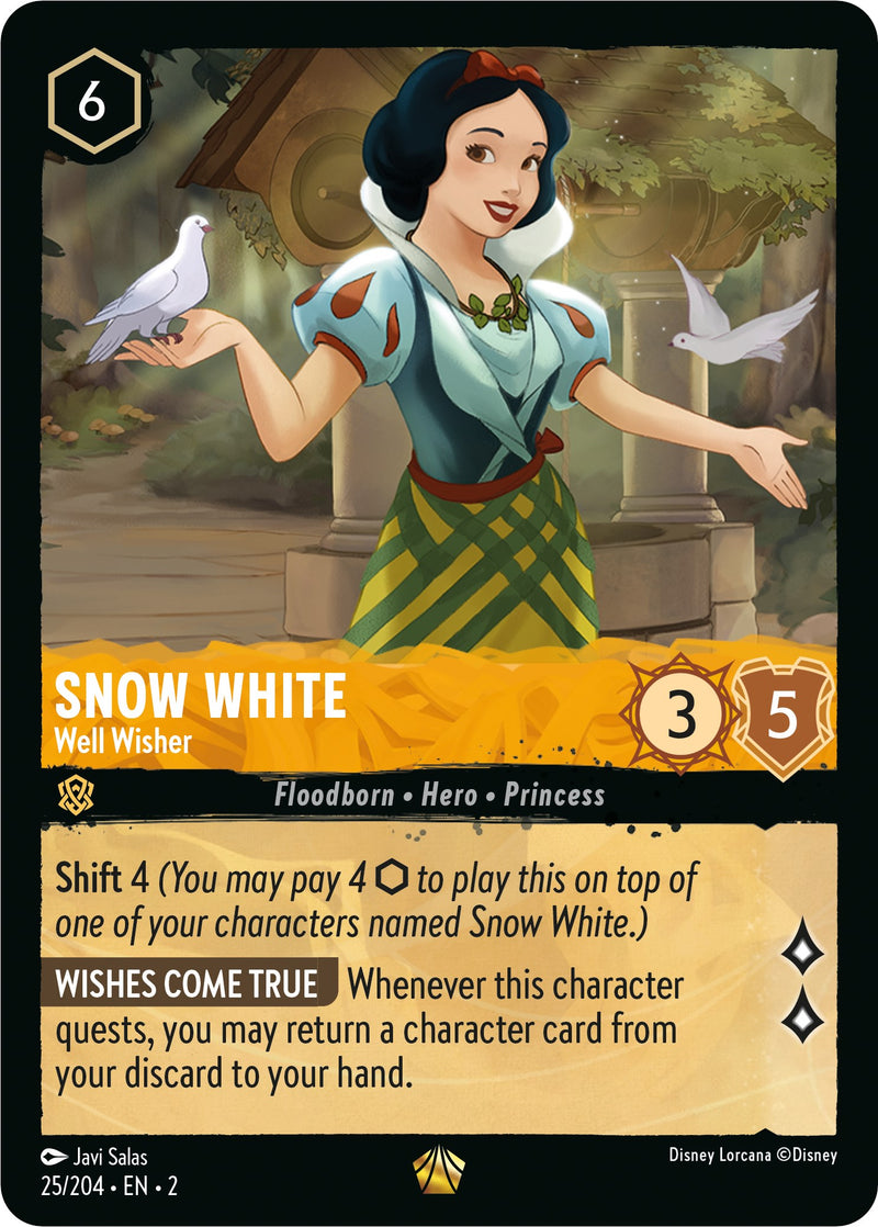 Snow White - Well Wisher (25/204) [Rise of the Floodborn] - Destination Retro