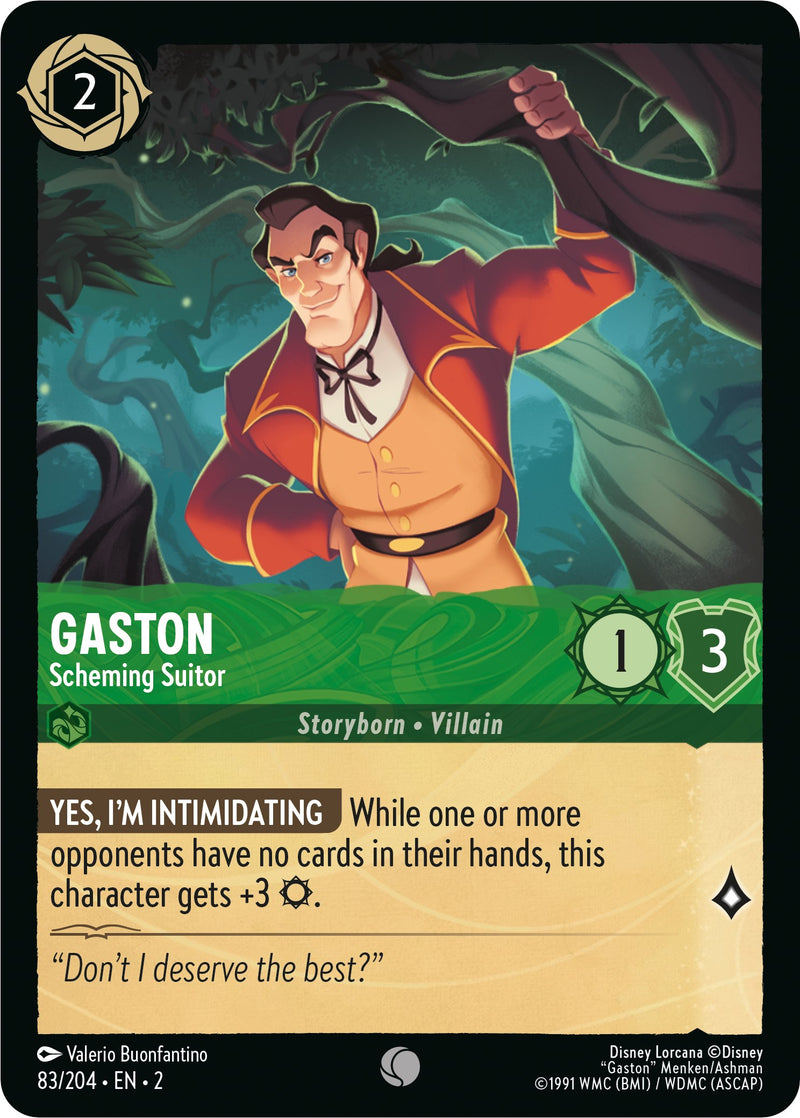 Gaston - Scheming Suitor (83/204) [Rise of the Floodborn] - Destination Retro
