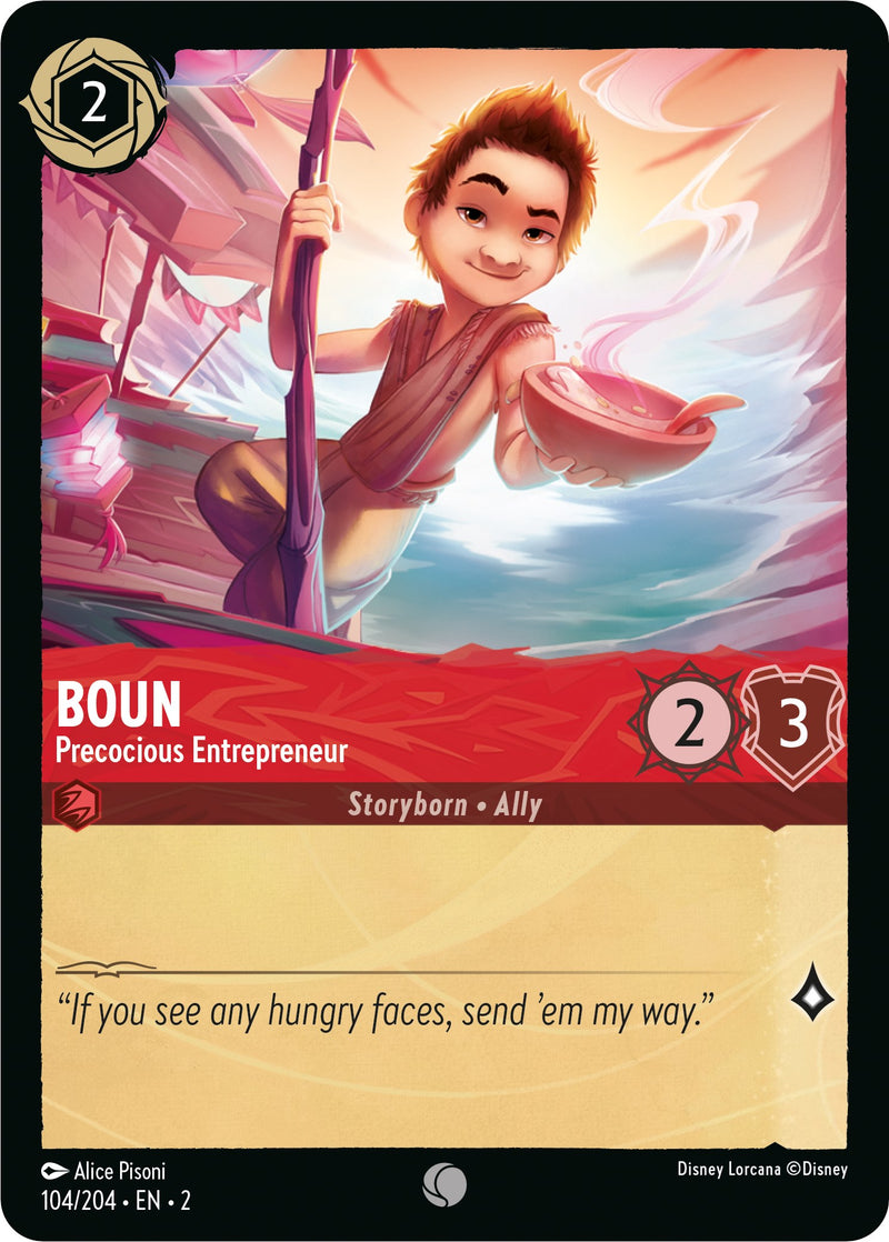 Boun - Precocious Entrepreneur (104/204) [Rise of the Floodborn] - Destination Retro