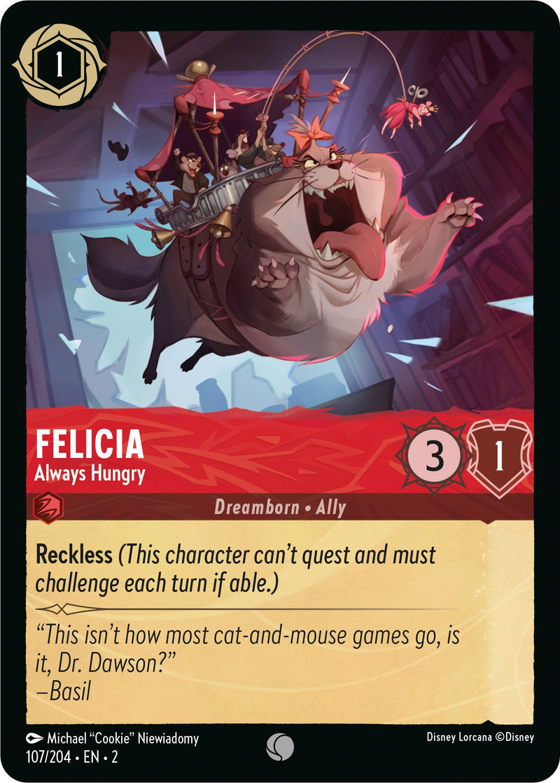 Felicia - Always Hungry (107/204) [Rise of the Floodborn] - Destination Retro