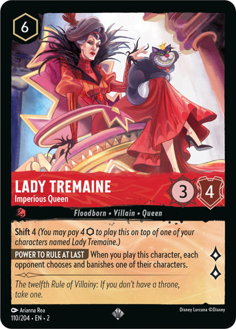 Lady Tremaine - Imperious Queen (110/204) [Rise of the Floodborn] - Destination Retro
