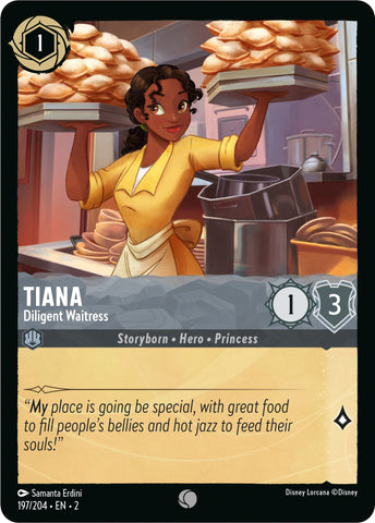 Tiana - Diligent Waitress (197/204) [Rise of the Floodborn] - Destination Retro