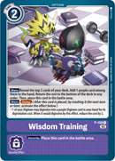 Wisdom Training [P-108] (Blast Ace Box Topper) [Promotional Cards] - Destination Retro