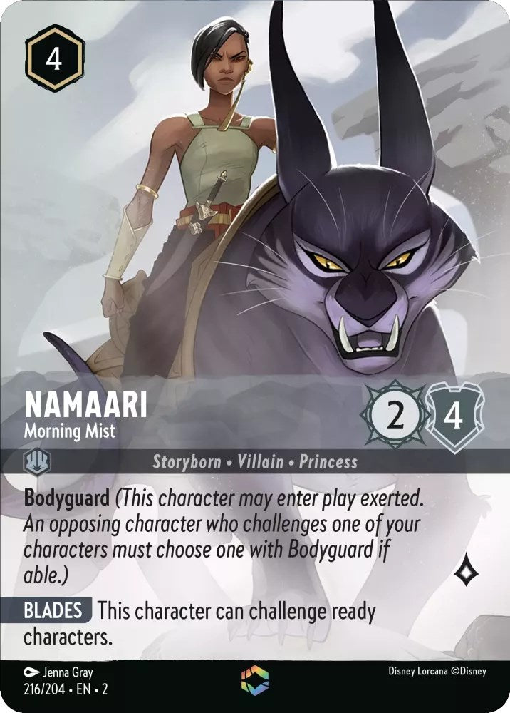 Namaari - Morning Mist (Enchanted) (216/204) [Rise of the Floodborn] - Destination Retro