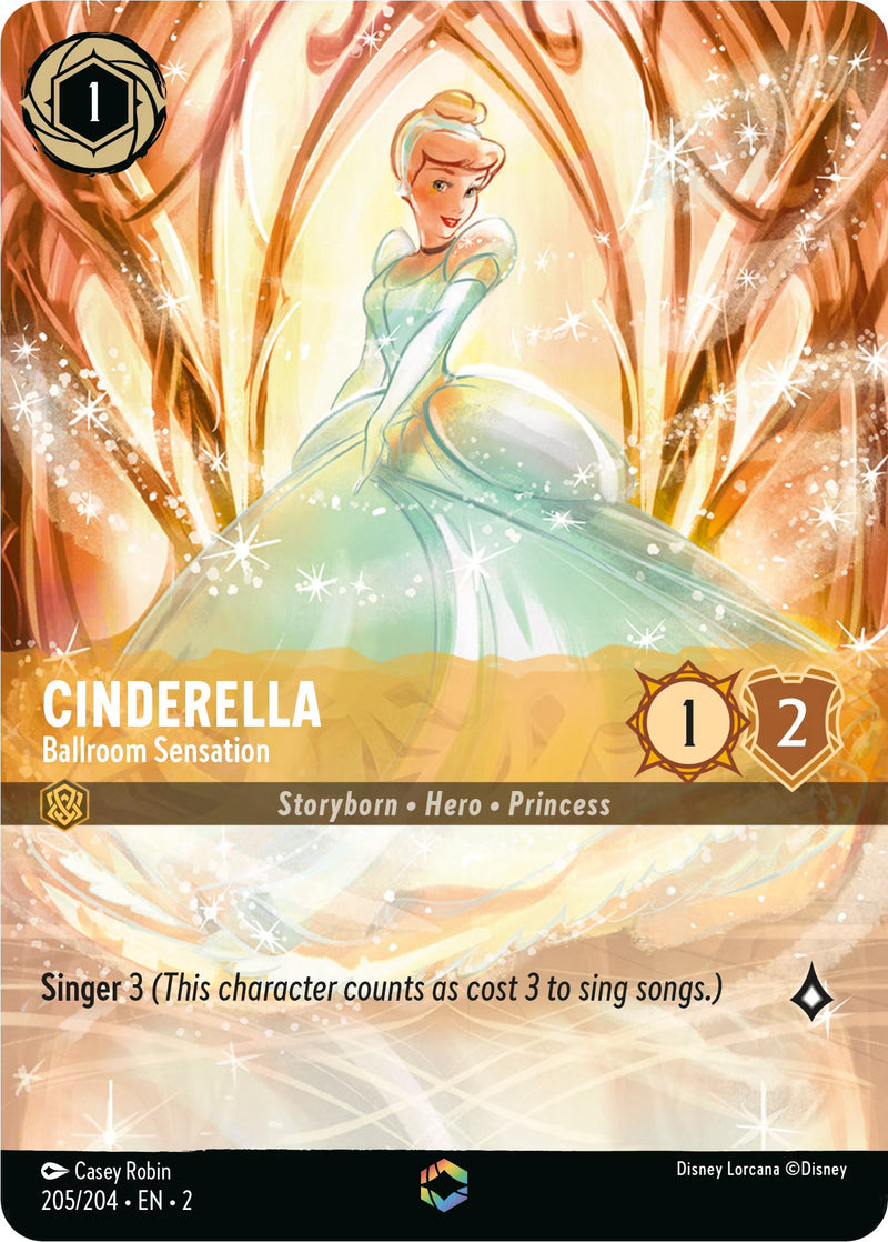 Cinderella - Ballroom Sensation (Enchanted) (205/204) [Rise of the Floodborn] - Destination Retro