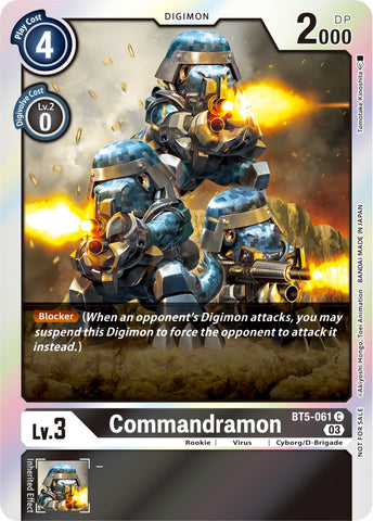 Commandramon [BT5-061] (Winner Pack -Blast Ace-) [Battle of Omni Promos] - Destination Retro