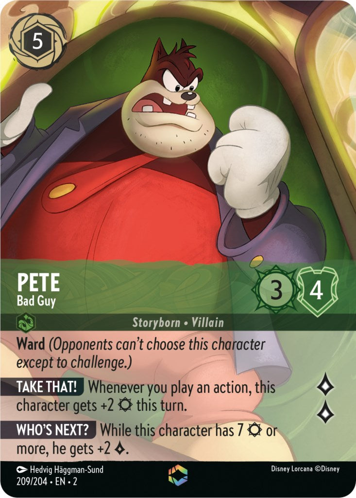 Pete - Bad Guy (Enchanted) (209/204) [Rise of the Floodborn] - Destination Retro