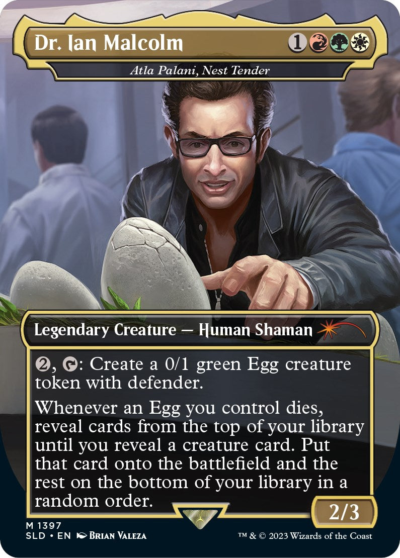Dr. Ian Malcolm - Atla Palani, Nest Tender [Secret Lair Drop Series] - Destination Retro