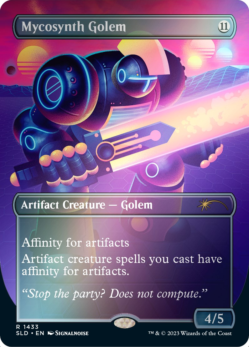 Mycosynth Golem (Rainbow Foil) [Secret Lair Drop Series] - Destination Retro