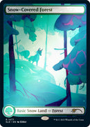 Snow-Covered Forest (1477) (Rainbow Foil) [Secret Lair Drop Series] - Destination Retro
