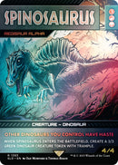 Spinosaurus - Regisaur Alpha (Rainbow Foil) [Secret Lair Drop Series] - Destination Retro