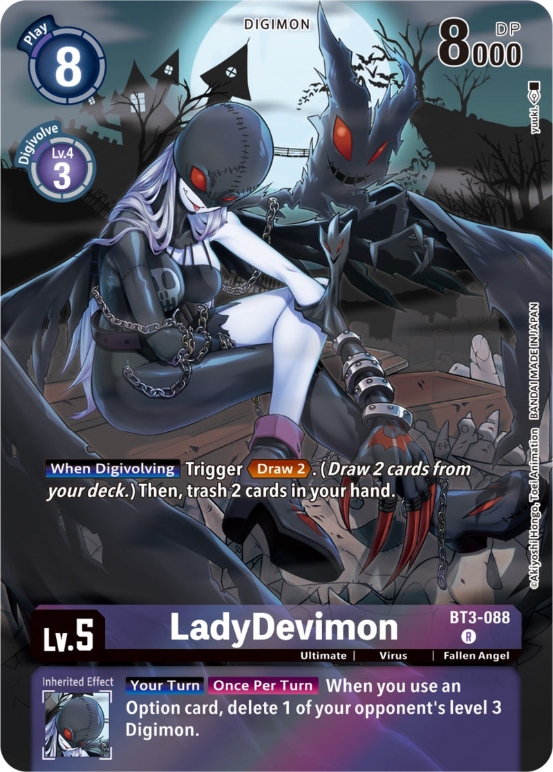 LadyDevimon [BT3-088] (Gift Box 2023) [Release Special Booster Promos] - Destination Retro