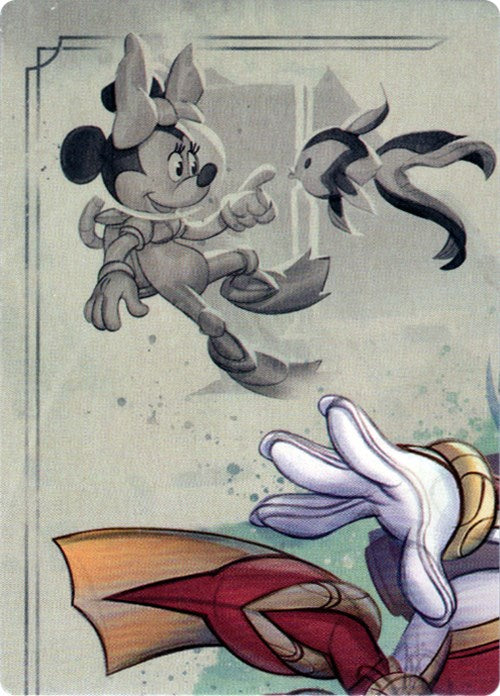 Minnie Mouse - Wide-Eyed Diver Puzzle Insert (Top Left) [Rise of the Floodborn] - Destination Retro