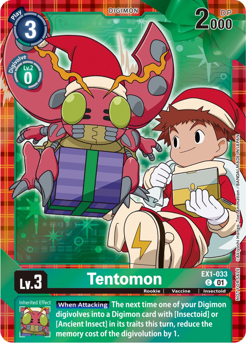 Tentomon [EX1-033] (Winter Holiday 2023) [Classic Collection] - Destination Retro