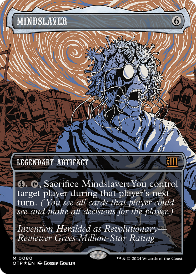 Mindslaver (Textured Foil) [Outlaws of Thunder Junction: Breaking News] - Destination Retro