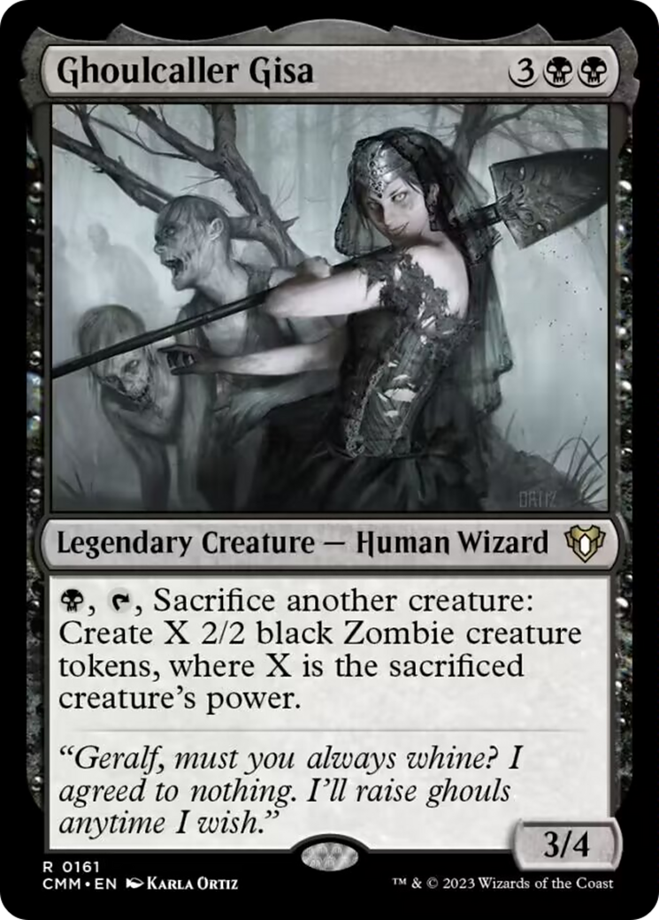 Ghoulcaller Gisa [Commander Masters] - Destination Retro