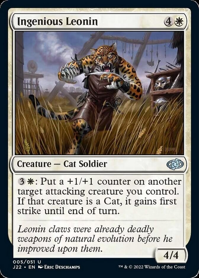 Ingenious Leonin [Jumpstart 2022] - Destination Retro