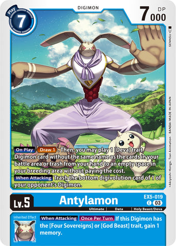 Antylamon [EX5-019] [Animal Colosseum] - Destination Retro