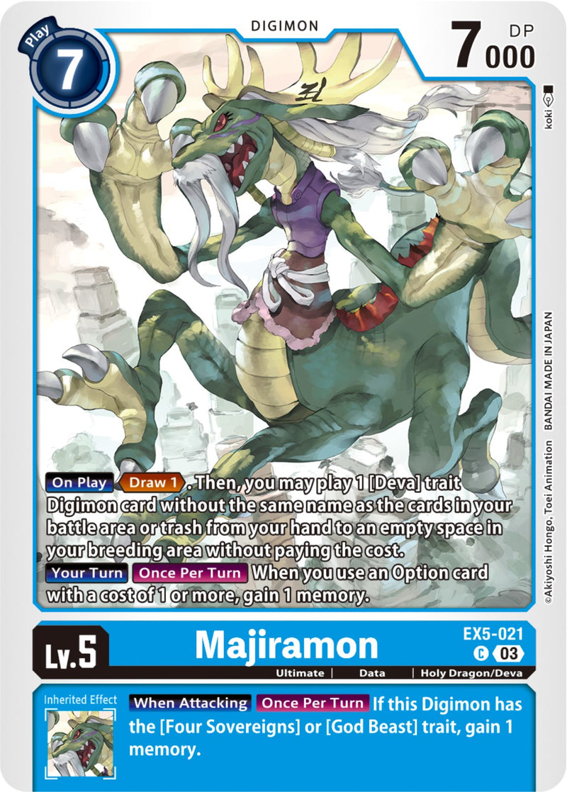 Majiramon [EX5-021] [Animal Colosseum] - Destination Retro