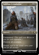 Sublime Exhalation (Foil Etched) [Commander Masters] - Destination Retro