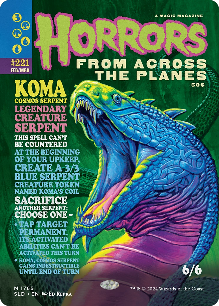 Koma, Cosmos Serpent [Secret Lair Drop Series] - Destination Retro