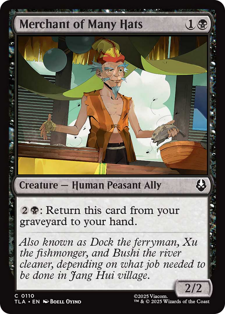 Merchant of Many Hats [Avatar: The Last Airbender] - Destination Retro